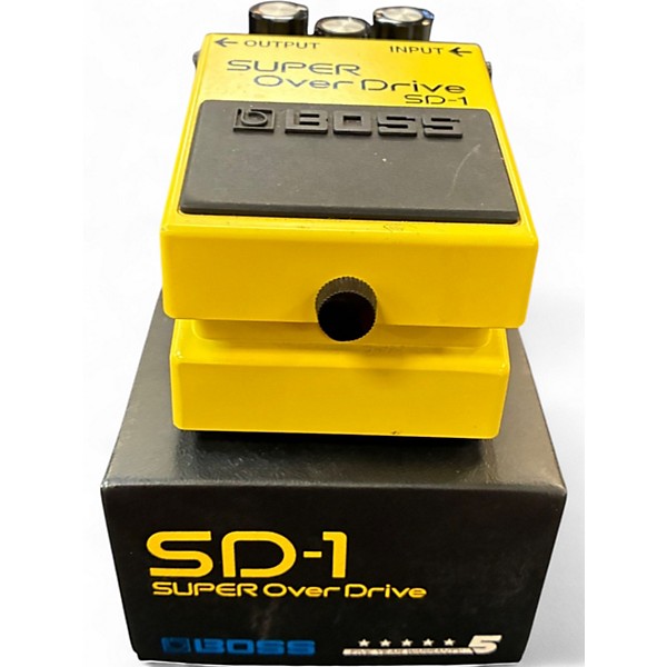 Used BOSS SD1 Super Overdrive Effect Pedal