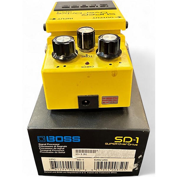 Used BOSS SD1 Super Overdrive Effect Pedal