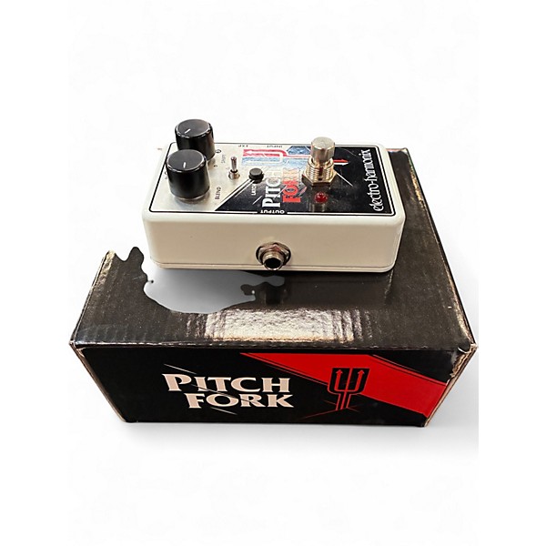 Used Electro-Harmonix Pitch Fork Polyphonic Pitch Shifting Effect Pedal