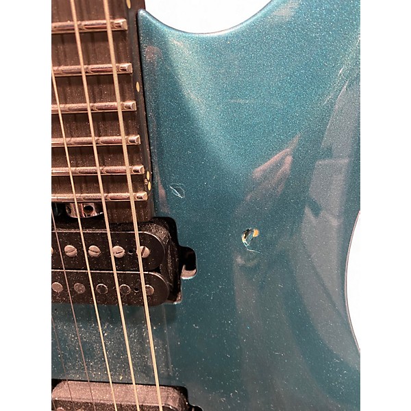 Used Schecter AM6 LH ARTIC JADE Electric Guitar