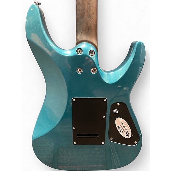 Used Schecter AM6 LH ARTIC JADE Electric Guitar