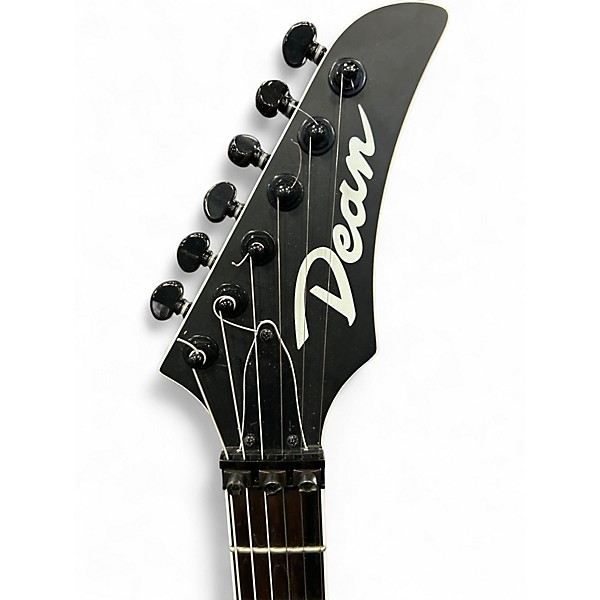 Used Dean MD24 KAHLER Satin Black Solid Body Electric Guitar