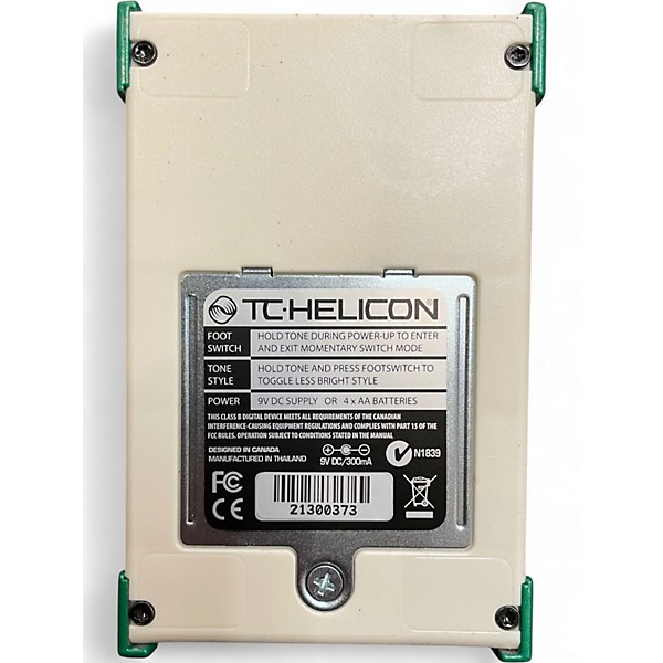 Used TC Helicon Duplicator Effect Pedal