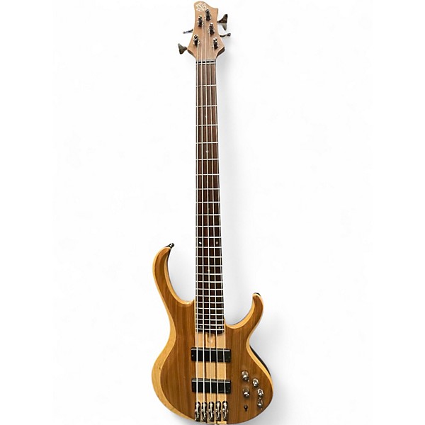 Used Ibanez BTB745 Natural Electric Bass Guitar
