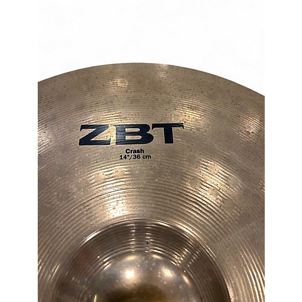 Used Zildjian 14in ZBT Crash Cymbal