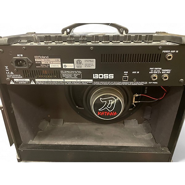 Used BOSS Katana KTN50 50W 1X12 Guitar Combo Amp