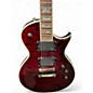 Used ESP LTD EC1000 Deluxe QUILTED RED Solid Body Electric Guitar