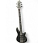 Used Schecter Guitar Research Hellraiser Extreme 5 String TRANS BLACK Electric Bass Guitar thumbnail