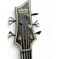 Used Schecter Guitar Research Hellraiser Extreme 5 String TRANS BLACK Electric Bass Guitar