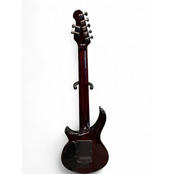 Used Sterling by Music Man JP157SM Trans Amber Solid Body Electric Guitar