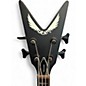 Used Dean Demonator 4 String Flat Black Electric Bass Guitar