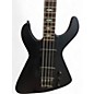 Used Dean Demonator 4 String Flat Black Electric Bass Guitar