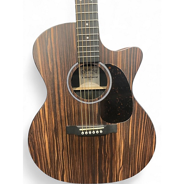 Used Martin x series special Brown Acoustic Electric Guitar