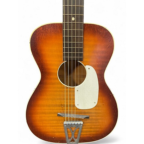 Used Regal uni-bar acoustic Vintage Natural Acoustic Guitar