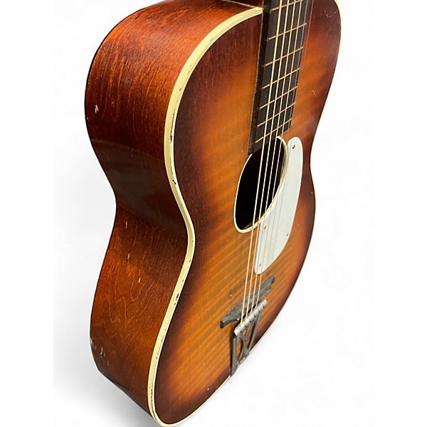 Used Regal uni-bar acoustic Vintage Natural Acoustic Guitar