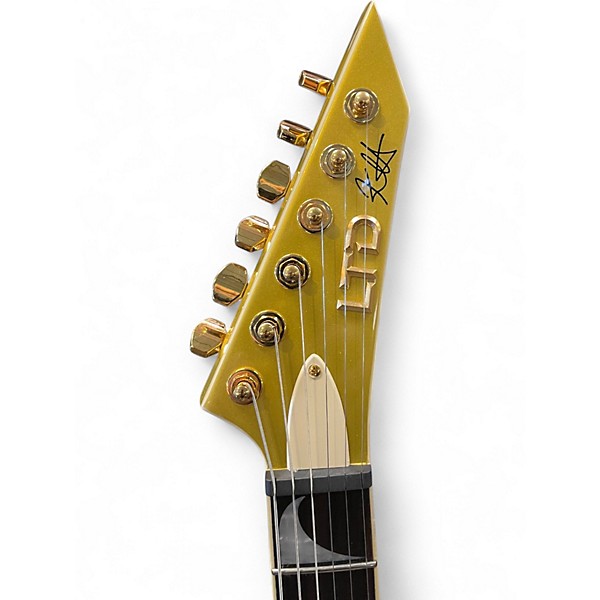 Used ESP LTD KHV Solid Gold Solid Body Electric Guitar