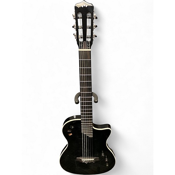 Used Cordoba Stage Black Classical Acoustic Electric Guitar