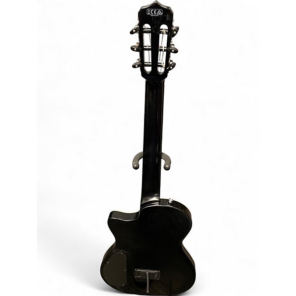 Used Cordoba Stage Black Classical Acoustic Electric Guitar