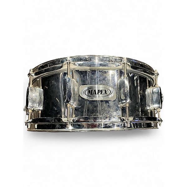 Used Mapex 10in SNARE Metallic Silver Drum