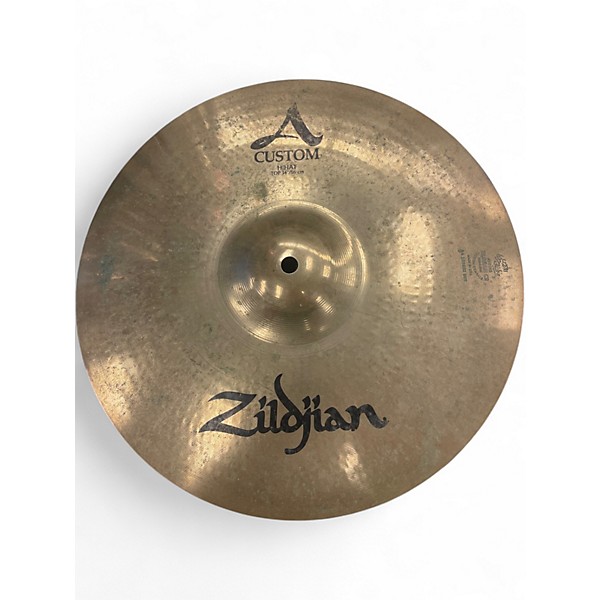 Used Zildjian 14in A Custom Hi Hat Pair Cymbal