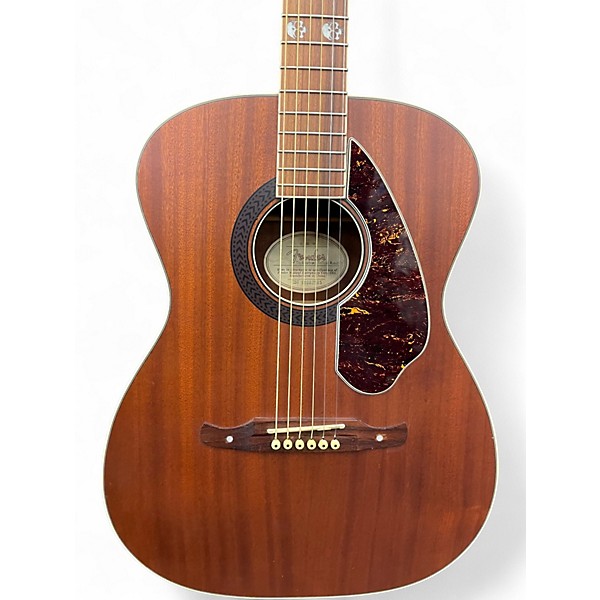 Used Fender Tim Armstrong Hellcat Mahogany Acoustic Electric Guitar