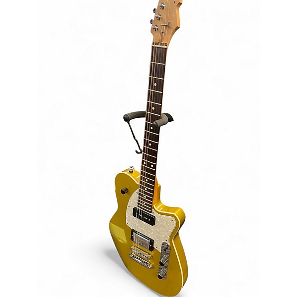 Used Reverend Double Agent OG Venetian Gold Solid Body Electric Guitar