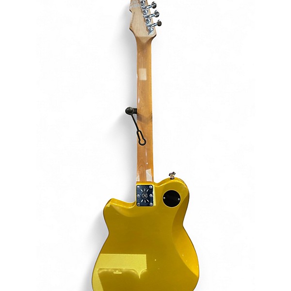 Used Reverend Double Agent OG Venetian Gold Solid Body Electric Guitar