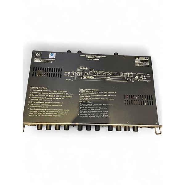 Used Fender TBP-1 Tube Bass Preamp