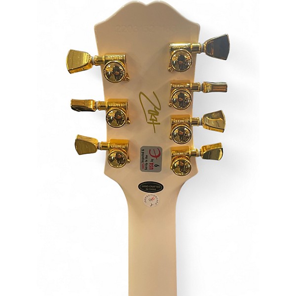 Used Horizon E-II Black and White Solid Body Electric Guitar