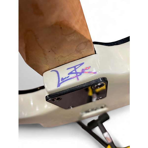 Used Miscellaneous Custom PartsCaster Custom Graphic (Neon Blacklight Blue LED) Solid Body Electric Guitar