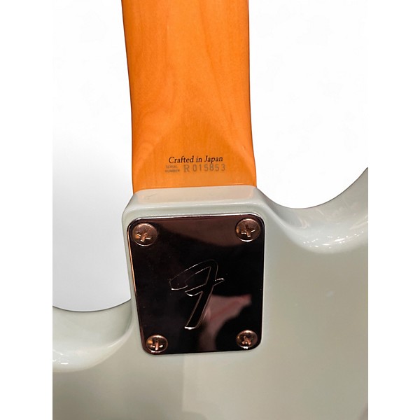 Used 2005 Fender '69 Mustang Daphne Blue Solid Body Electric Guitar