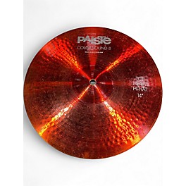 Used Paiste 14in Colorsound 5 Series Hi Hat Pair Cymbal