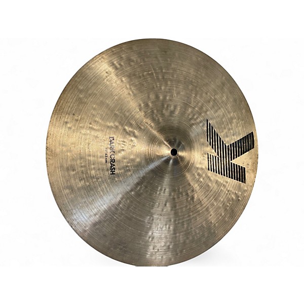 Used Zildjian 17in K Custom Dark Crash Cymbal