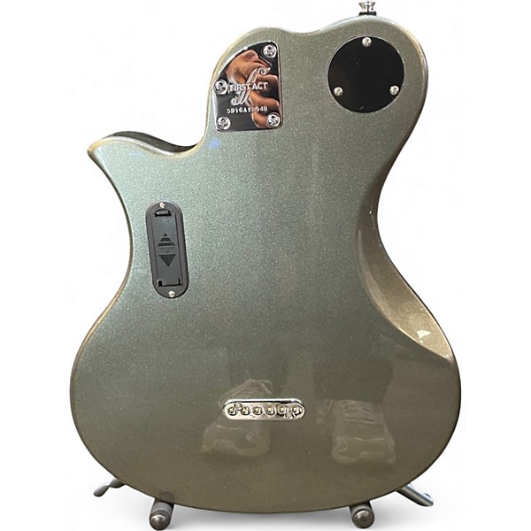 Used First Act VE591 Silver Sparkle Solid Body Electric Guitar