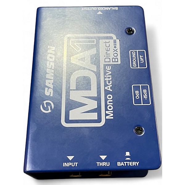 Used Samson MDA1 Direct Box Direct Box