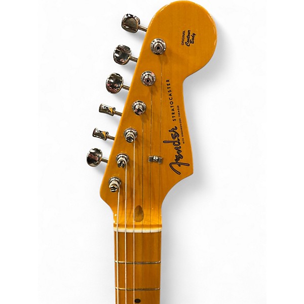 Used Fender 1957 American Vintage II Stratocaster Vintage Blonde Solid Body Electric Guitar