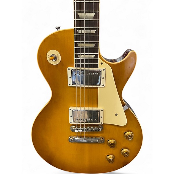 Used Gibson 1958 Les Paul Standard Reissue Lemon Solid Body Electric Guitar