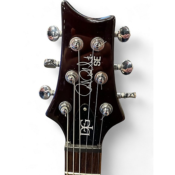 Used 2020s PRS DGT SE Sunburst Solid Body Electric Guitar