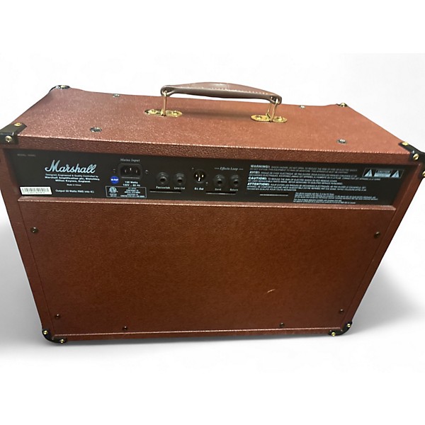 Used Marshall AS50D 50W 2X8 Acoustic Guitar Combo Amp