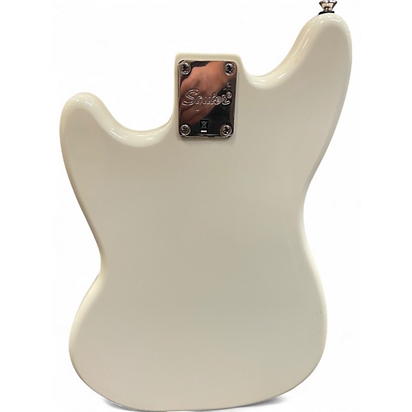 Used Squier Classic Vibe 60s Mustang Olympic White Solid Body Electric Guitar