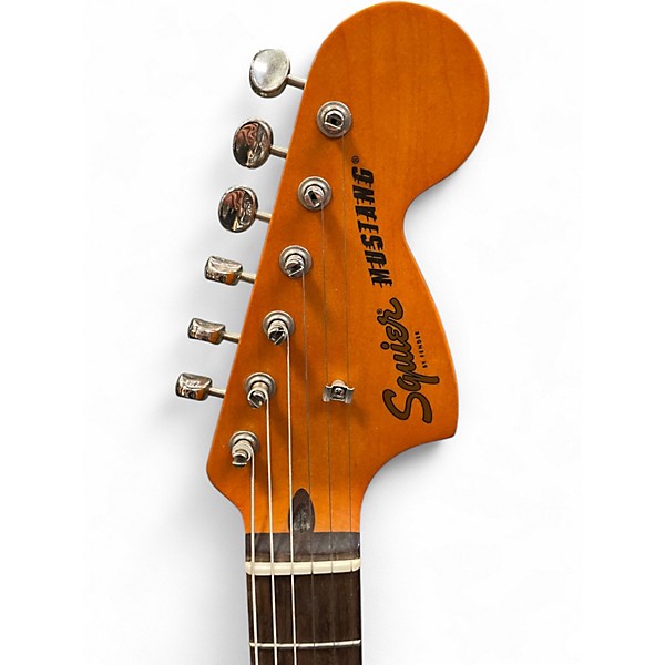 Used Squier Classic Vibe 60s Mustang Olympic White Solid Body Electric Guitar