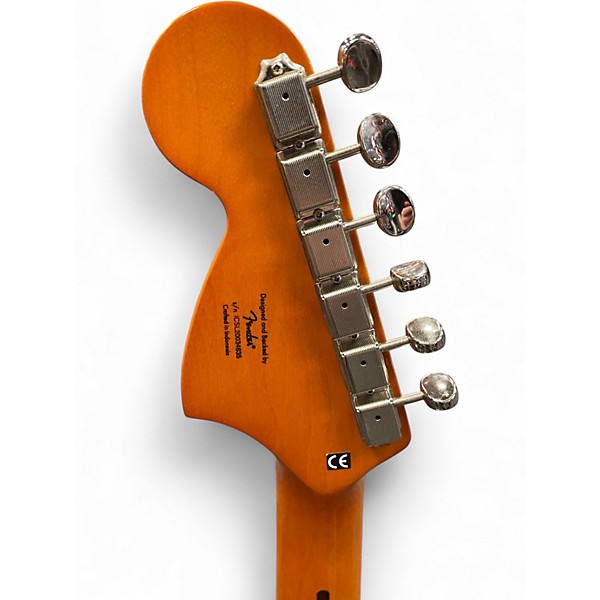 Used Squier Classic Vibe 60s Mustang Olympic White Solid Body Electric Guitar