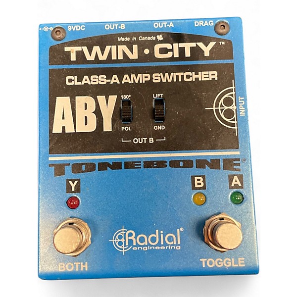 Used Radial Engineering Twin City ABY Pedal