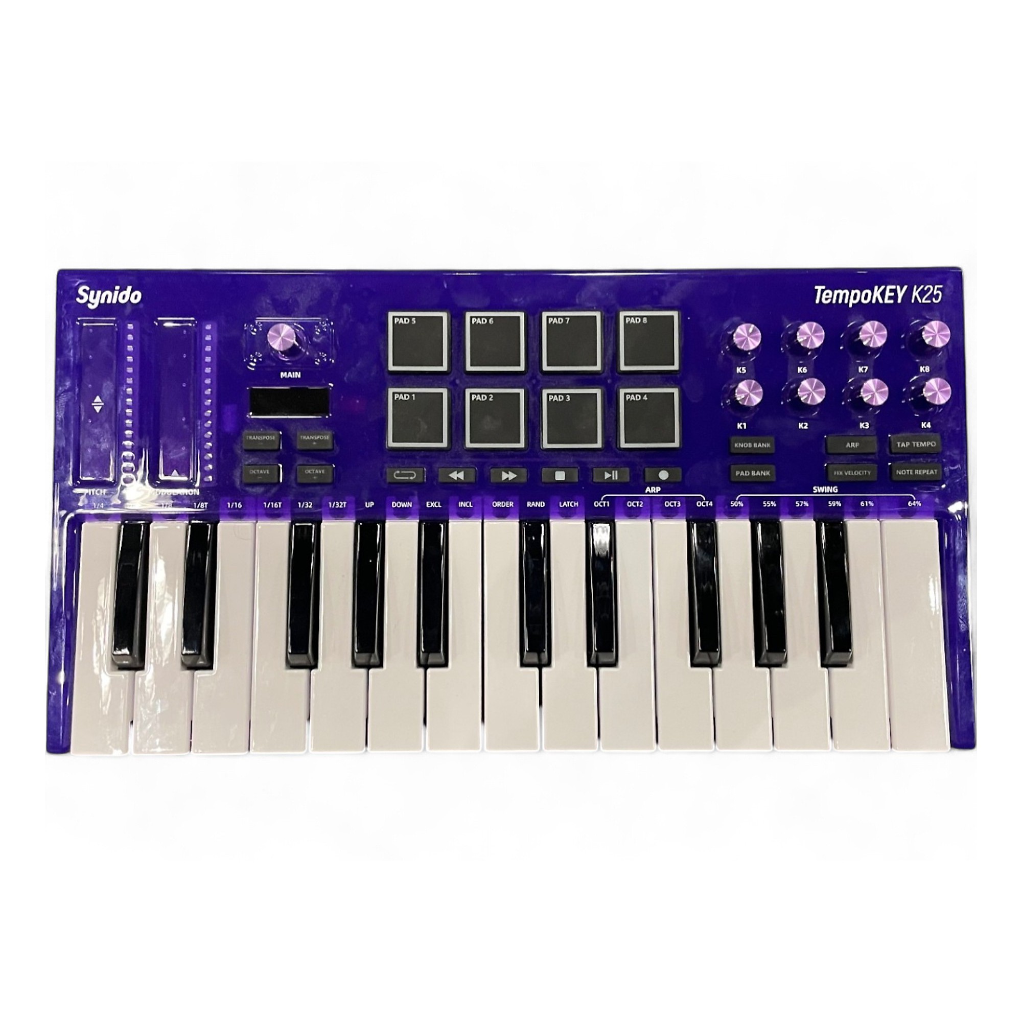 Used Synido TEMPOKEY K25 MIDI Controller | Guitar Center