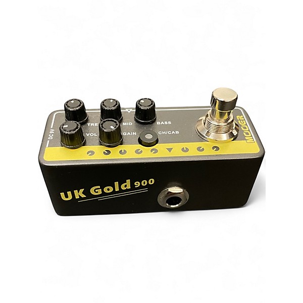 Used Mooer UK Gold 900 Micro Preamp Pedal