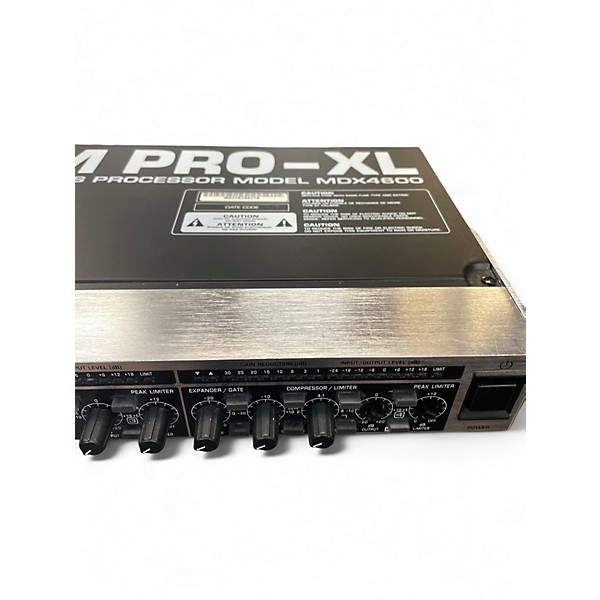 Used Behringer MDX4600 Compressor