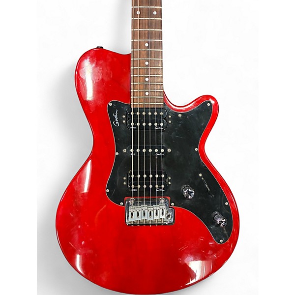Used Godin SD24 Red Solid Body Electric Guitar