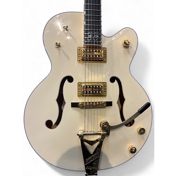 Used Gretsch Guitars G6136-1958 Stephen Stills White Falcon Aged White Hollow Body Electric Guitar