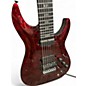 Used Schecter Guitar Research C7 Apocalypse red reign Solid Body Electric Guitar