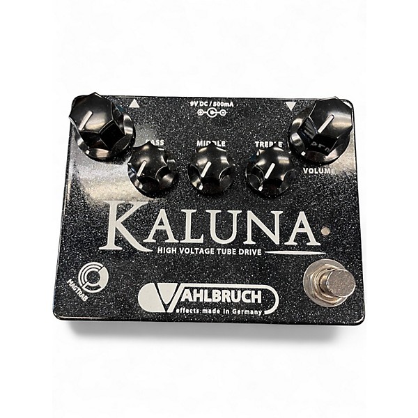 Used Vahlbruch Kaluna Ltd Black Sparkle Effect Pedal